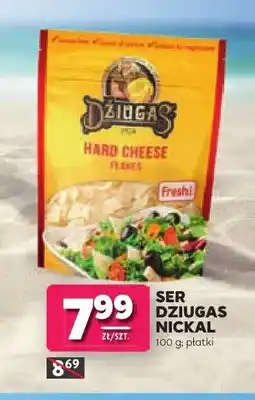 Stokrotka Ser twardy Džiugas Nickal płatki oferta
