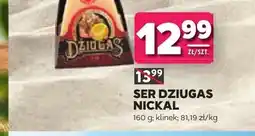 Stokrotka Ser twardy Džiugas Nickal klinek oferta