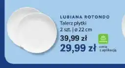 Stokrotka Talerz płytki Lubiana Rotondo 2-pak 22 cm oferta