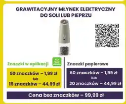 Stokrotka Grawitacyjny młynek elektryczny do soli Stokrotka oferta