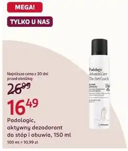 Rossmann Podologic, aktywny dezodorant do stóp i obuwia oferta