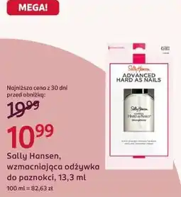 Rossmann Sally Hansen, wzmacniająca odżywka do paznokci oferta