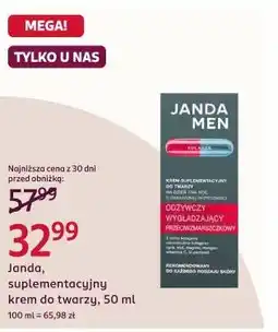 Rossmann Janda, suplementacyjny krem do twarzy oferta
