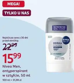 Rossmann Nivea Men, antyperspirant w sztyfcie oferta