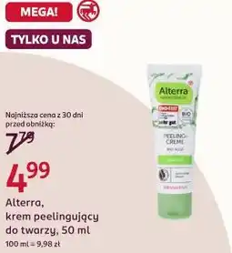Rossmann Alterra, krem peelingujący do twarzy oferta