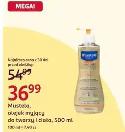 Rossmann Mustela, olejek myjący do twarzy i ciała oferta