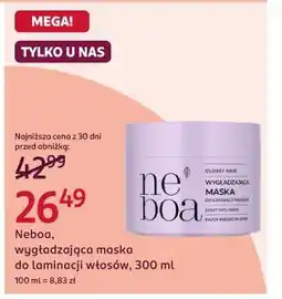 Rossmann Neboa, wygładzająca maska do laminacji włosów oferta