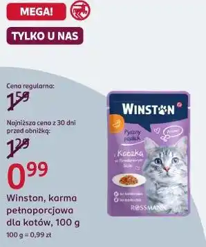 Rossmann Winston, karma pełnoporcjowa dla kotów oferta