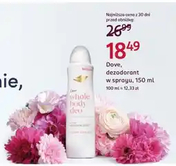Rossmann Dove, dezodorant w sprayu oferta