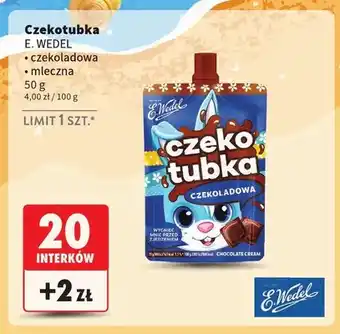Czekotubka E.Wedel czekoladowa