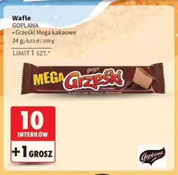 Intermarche Wafle Goplana Grześki Mega kakaowe oferta