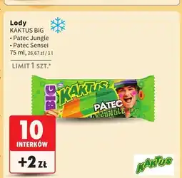 Intermarche Lody Kaktus Big Patec Jungle oferta