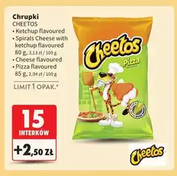 Intermarche Chrupki Cheetos Ketchup flavoured oferta