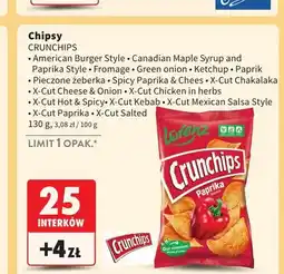 Intermarche Chipsy Crunchips American Burger Style oferta