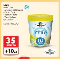 Intermarche Lody Mancuso Arachide Salata Zero oferta