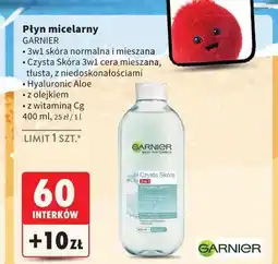 Intermarche Płyn micelarny Garnier 3w1 skóra normalna i mieszana oferta