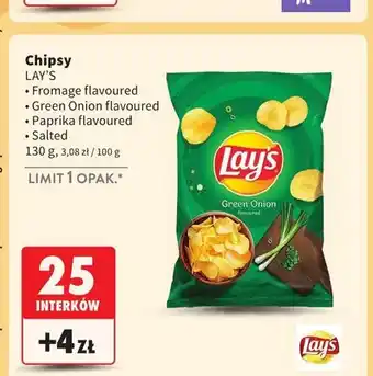 Chipsy Lay's Fromage