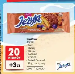 Intermarche Ciastka Jeżyki Cherry oferta