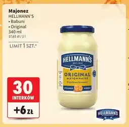 Intermarche Majonez Hellmann's Original oferta
