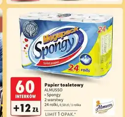 Intermarche Papier toaletowy Almusso Spongy 24-pak oferta