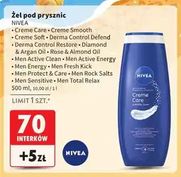 Intermarche Żel pod prysznic Nivea Creme Care oferta