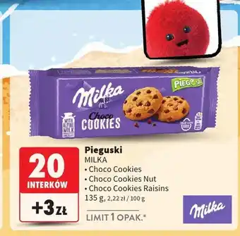 Ciastka Milka Pieguski Choco Cookies