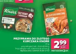 Stokrotka Market Przyprawa do Złotego Kurczaka Knorr oferta