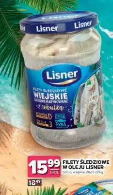 Stokrotka Market Filety śledziowe w oleju Lisner oferta