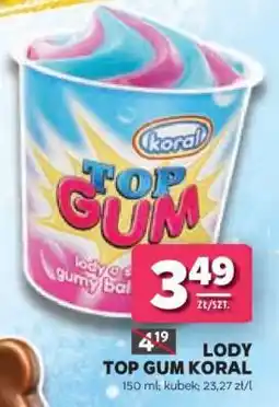 Stokrotka Market Lody Top Gum Koral oferta