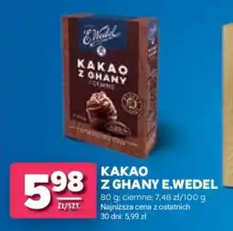 Stokrotka Market Kakao z Ghany E.Wedel oferta