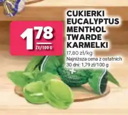 Stokrotka Market Cukierki Eucalyptus Menthol Twarde Karmelki oferta