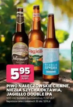 Stokrotka Market Piwo Nałęczowskie Ciemne, Niezła Szycha Oktawia, Jagiełło Double IPA oferta