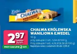 Stokrotka Market Chałwa Królewska waniliowa E. Wedel oferta
