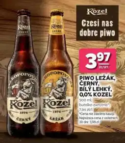 Stokrotka Market Piwo Ležák, Černý, Bílý Lehký, 0,0% Kozel oferta