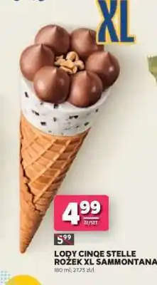 Stokrotka Market Lody Cinque Stelle Rożek XL Sammontana oferta