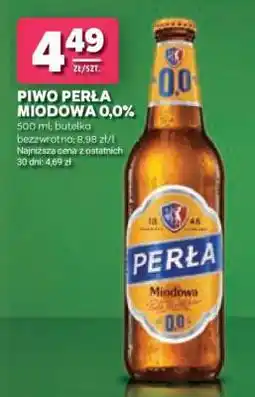 Stokrotka Market PIWO PERŁA MIODOWA 0,0% oferta