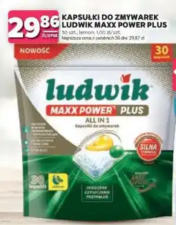 Stokrotka Market Kapsułki do zmywarek Ludwik Maxx Power Plus oferta