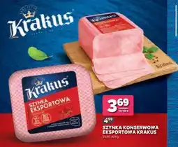Stokrotka Market Szynka konserwowa eksportowa KRAKUS oferta