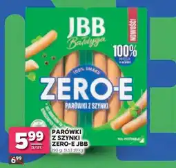 Stokrotka Market PARÓWKI Z SZYNKI ZERO-E JBB oferta
