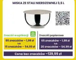 Stokrotka Market Miska ze stali nierdzewnej 3,5 L oferta