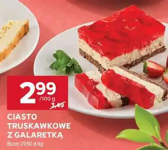 Stokrotka Market Ciasto truskawkowe z galaretką oferta