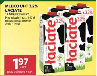 Stokrotka Market Mleko UHT 3,2% Łaciate oferta