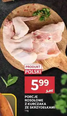 Stokrotka Market PORCJE ROSOŁOWE Z KURCZAKA ZE SKRZYDEŁKAMI oferta