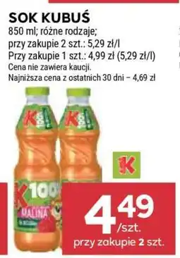 Stokrotka Market Sok KUBUŚ oferta