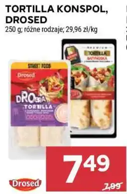 Stokrotka Market Tortilla Konspol, Drosed oferta