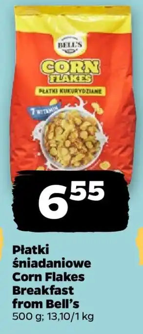 Netto Płatki śniadaniowe Corn Flakes Breakfast from Bell’s oferta