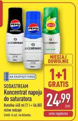 ALDI Sodastream Koncentrat napoju do saturatora oferta