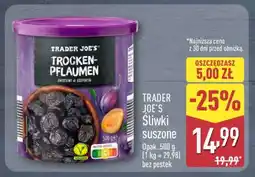 ALDI TRADER JOE’S Śliwki suszone oferta