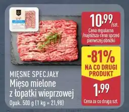 ALDI Mięso mielone z łopatki wieprzowej oferta