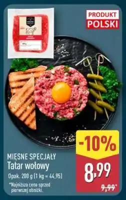 ALDI Tatar wołowy oferta
